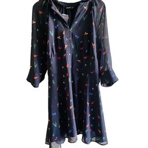 ESHAKTI NWT Cinco De Mayo Georgette Dress